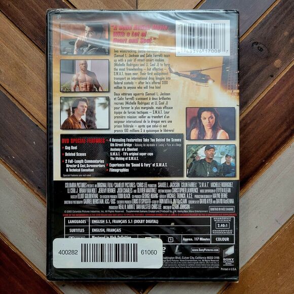 S.W.A.T. (DVD, 2003) Samuel L. Jackson, L.L. Cool J / New & Sealed - Picture 2 of 2